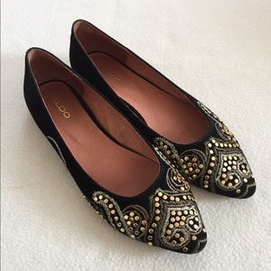 ALDO Velvet Sequin Shoes - Size 7